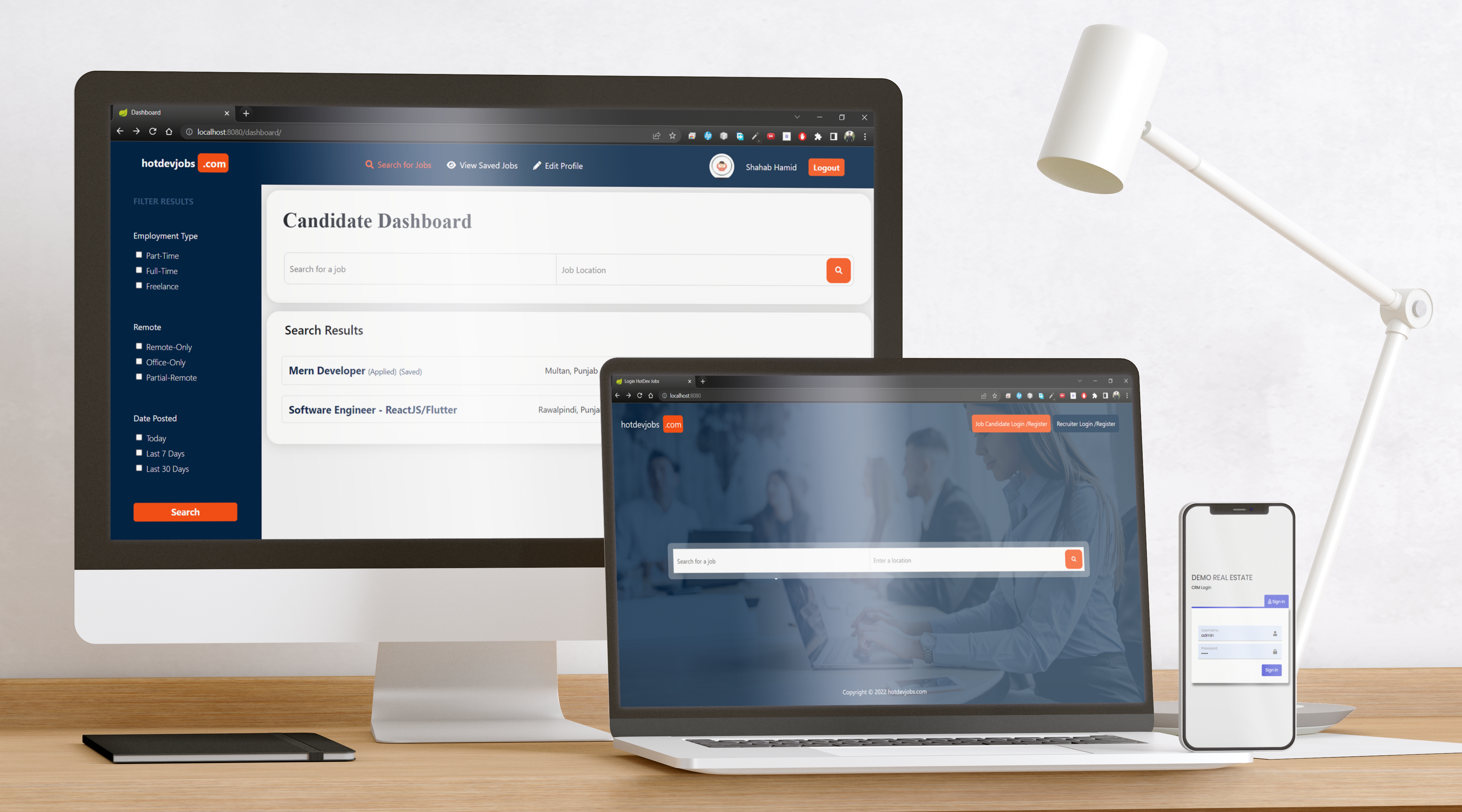 HotDevJobs - Job Portal