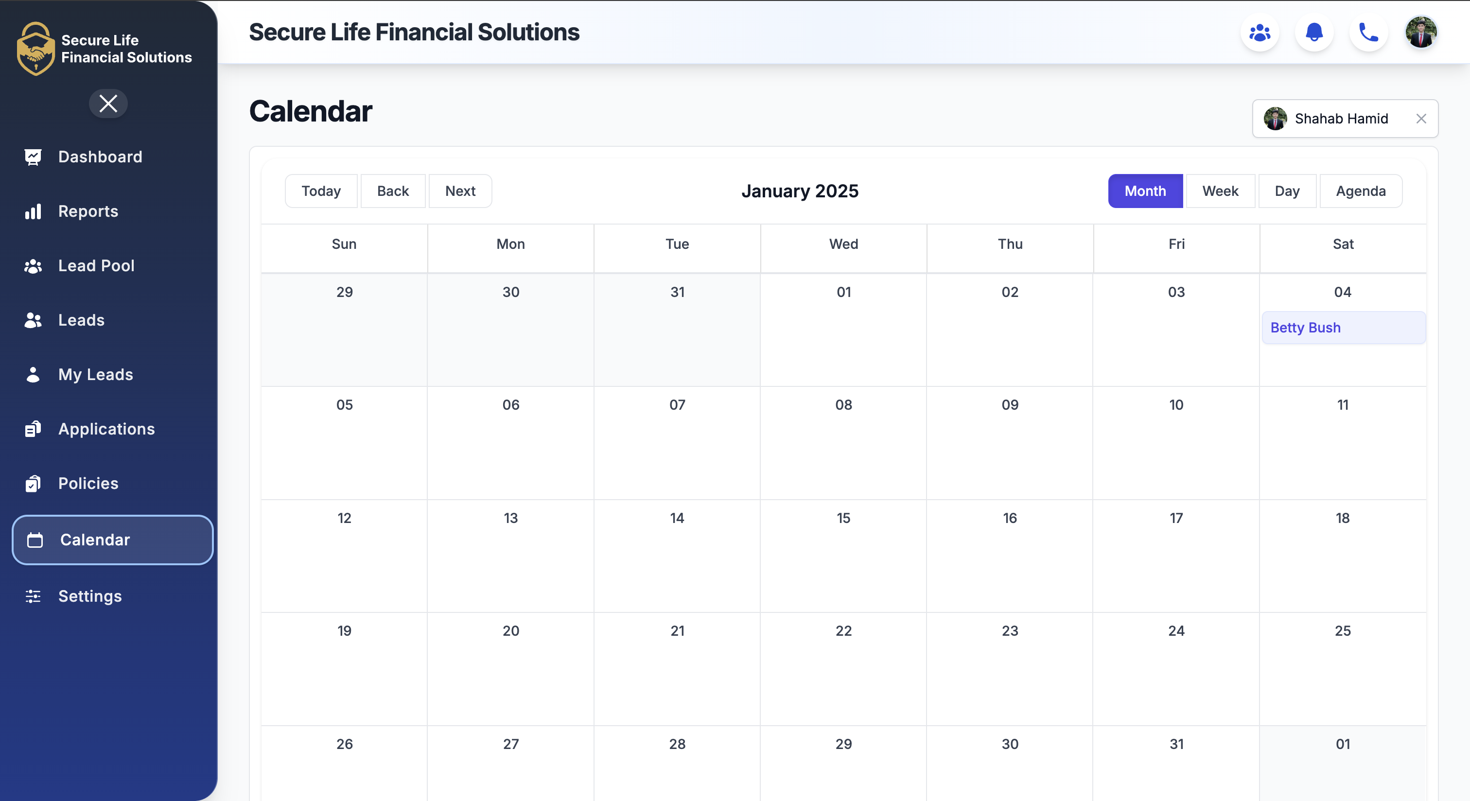 Integrated Calendar